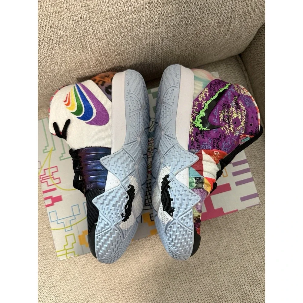 Nike NEW Kyrie Five Kybird S2 Multi-Color Sneaker Kid Size 3.5Y - Picture 7 of 7